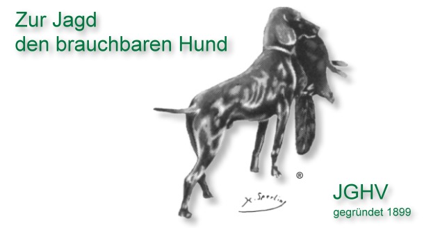 angeschlossen dem Jagdgebrauchshundeverband e.V. - Federführend für die Jagdhundezucht in Deutschland